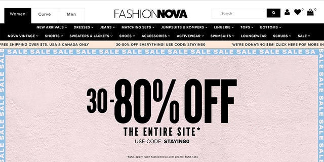 Fashion Nova’s latest marketing pitch has been slammed as foolish after the fast-fashion retailer suggested that customers use their government stimulus checks to shop the site’s ongoing sale amid the global coronavirus pandemic.