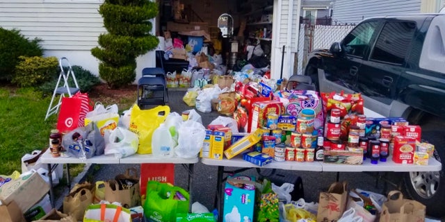 Food bank donations