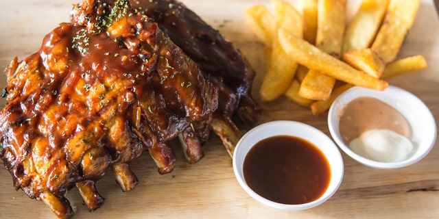 Ribs were as popular as ever in South, Grubhub said.
