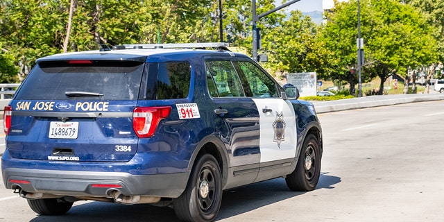 A San Jose Police Department patrol car. 