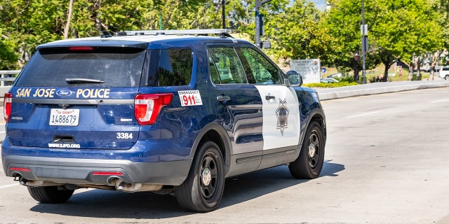 A San Jose Police Department patrol car. 