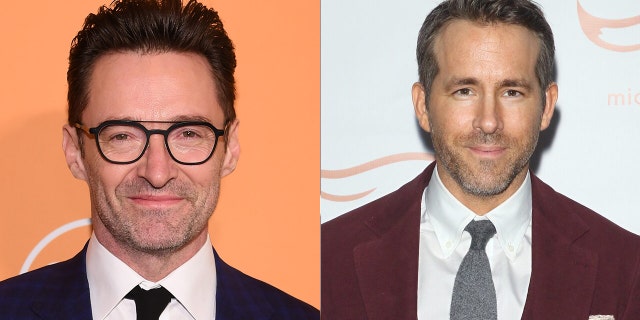 Hugh Jackman, left, opened up to Fox News about his longtime love of trolling Ryan Reynolds, adding that doing so "should be an Olympic sport."