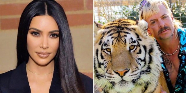 Kim Kardashian is one of the latest celebrities to comment on "Tiger King."