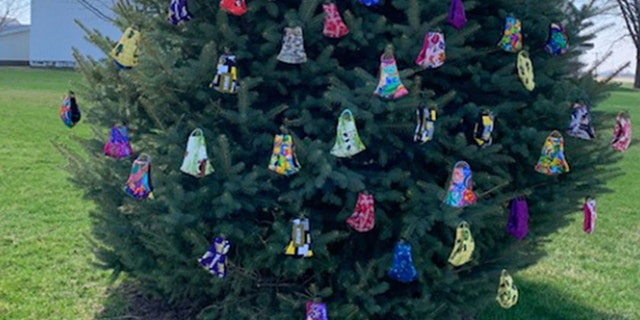 To get the word out, the woman said she alerted the community about the tree on Facebook, and the post just took off.
