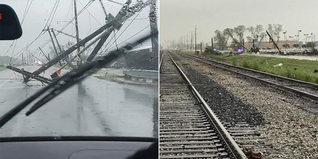 The city of Monroe, La. said on Twitter that there were