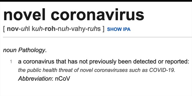 Coronavirus Dictionary Com Updates Definitions Adds New Words Explaining Covid 19 Outbreak Westlake Legal Group