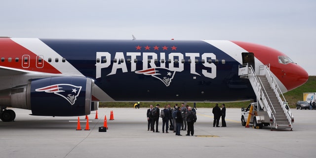 The Patriots used the team plane to retrieve masks from China. (Adam Hagy-USA TODAY Sports)