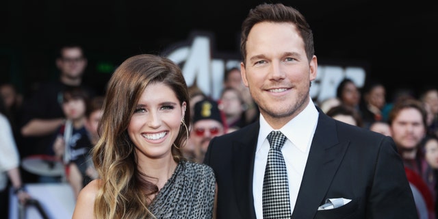 Katherine Schwarzenegger and Chris Pratt attend the Los Angeles World Premiere of Marvel Studios' "Avengers: Endgame"