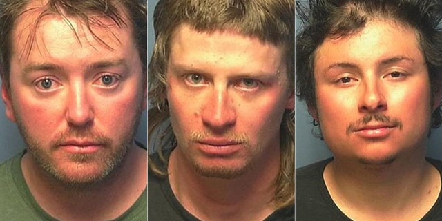 Travis Pettit, 34, Ryan Albert, 25, and Joseph Thompson, 28, were arrested for violating Colorado's stay-at-home order.