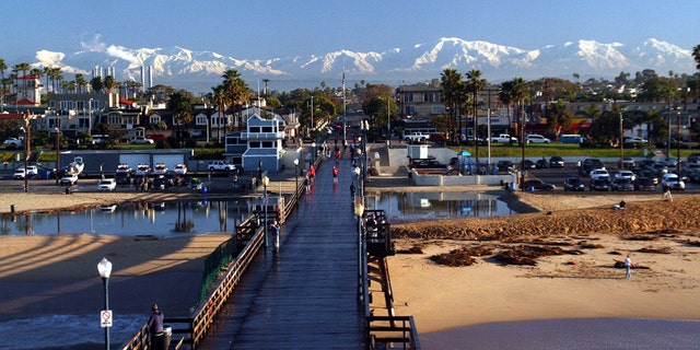 Seal Beach in Southern California.