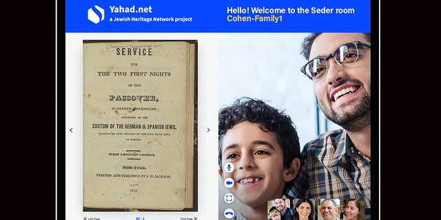 Yahad.net is offering digital Passover rooms for families to commemorate the high Jewish holiday together online.