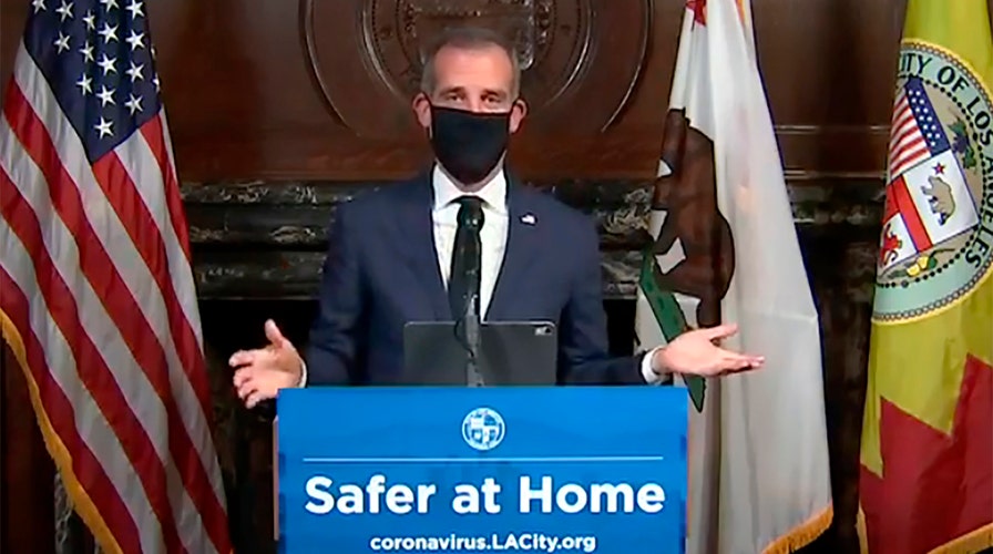 Los Angeles Mayor says all citizens should wear masks, COVID-19 task force weighs new guidance