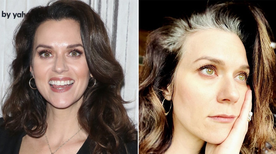 Hilarie Burton reveals the reason she won t dye her gray roots