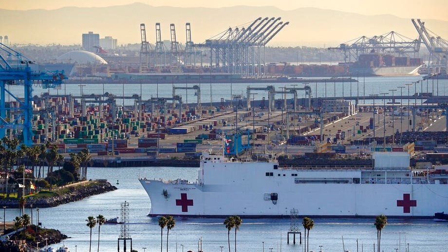 California engineer derails train over suspicion about coronavirus aid ship USNS Mercy, feds say