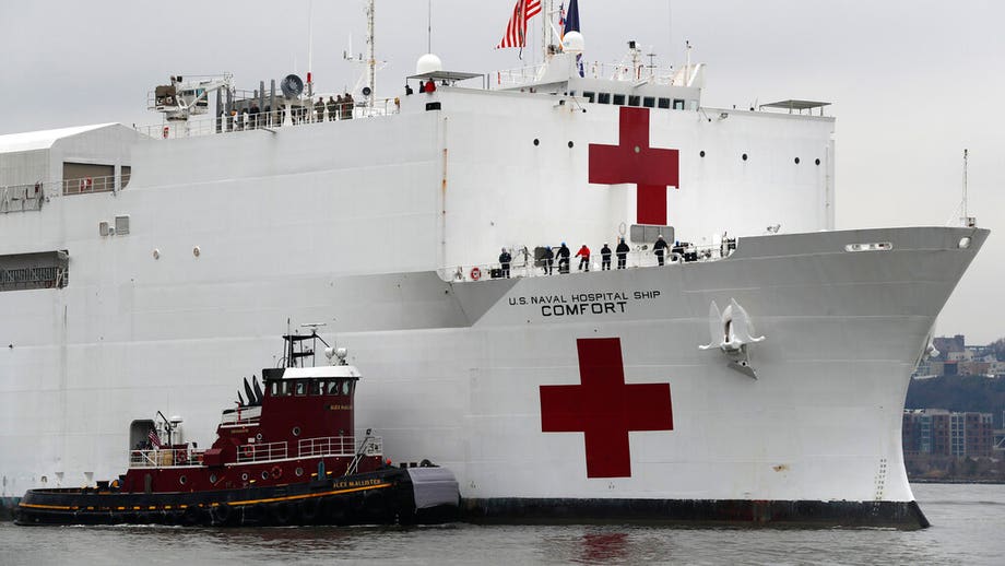 USNS Comfort's last patients discharged, ship to leave NY by end of month, Navy announces
