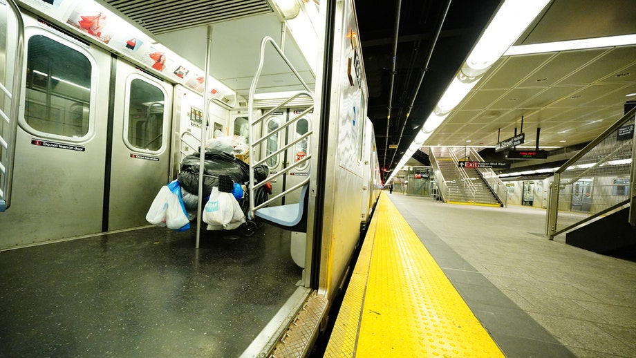 Coronavirus in New York: Subway worker demands hazard pay after sharing video showing homeless filling train cars