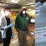 Local Detroit Company has scaled up production of Hand Sanitizer - Serving Local Charities and Local / Regional and National US Manufacturing Companies. UofD Jesuit 11th Grader Alex Kelly with Gleaners Food Bank Al Foster. All thumbs up with Hand Sanitizer donation. God Bless, Mike and the Allied Team
