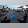 Quinceanera Ximena Ferrusquilla dances in the now-empty Garibaldi Square as mariachis perform in her honor to mark her 15th birthday in Mexico City, April 3, 2020.