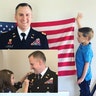 My husband had to forgo the traditional promotion ceremony when he became a Lt. Colonel. Instead, we did the ceremony at home with our three kids to help while his commander and our family watched over ZOOM! Our boys held up the flag while my husband took his oath. My daughter and I pinned his new rank. My husband has handled all this with so much character, not complaining or angry about all the changes, and is a great example to our kids about rolling with the punches!