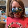 My neice Analese made masks for her mother and other nurses at her Mom's job. She used her Grandma's sewing machine, who passed last year. Erin Clancy