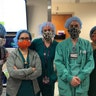 Just wanted to share these photos with you of some more of our many medical hero's. These are nurses working to help us all at NYU Langone Hospital, Brooklyn, New York.