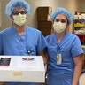 My wife has a heart of gold , we are just trying to hang in there and she puts the front line heros , Andrea delivered desserts to 2 local hospitals this week, and has 3 more scheduled for the next week. Cape Canaveral Hospital, thank you to Dr Dance and her amazing team Rockledge Hospital She is the hero in my eyes Thanks Stephen Bayne
