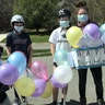 Family in Tennessee helped their 74 year old grandmother celebrate her birthday in a retirement community by putting on a scooter parade for the neighborhood. And the best part? A birthday sign made of paper towels :)