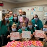 My sister is an emergency room nurse at a level one trauma center in Charlotte, NC. I sent the emergency department donuts as a tiny token for all they are doing on the front lines. This photo is what they posted to me on Facebook and needless to say, it made me cry. Cindy Dorman