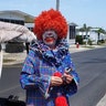 After a remote video magic show with grandkids in Maine Jiggles the Clown took a golf cart ride around his 55 plus mobile home park in Florida just to bring a smile to friends and neighbors (going to do it again on Saturday). Just a small way to brighten our day in this world of craziness. Sincerely, Dan Hannafin Largo Fl.
