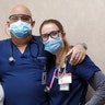 This is a picture of myself Mike Mathieson, my wife Linda and daughter melissa Wallace. I am a physician assistant and they are nurses at noyes hospital in dansville ny. We are working with night shift together.