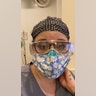 Here is Corey Rivers a Respiratory Therapist from Groveland, MA gearing up to do battle with an invisible and deadly enemy at Lahey Clinic. Saving lives one breath at a time.