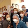 Dear Fox news staff, Here is my front line nursing staff at Harrison Hospital in Bremerton, WA. Our unit was an acute care med/surgical floor specializing in respiratory care, but early last month we were turned into the COVID floor. All our patients either have confirmed COVID or are being tested (so treated as if they have it) so we are caring for them in full respiratory isolation rooms with PPE. I am the charge nurse on the night shift and I see the dedication in my staff every night as they don their respiratory protection and put their own fears aside to care for these patients. We are simply doing our jobs during this crazy time but since you asked for pictures, I thought I'd share my staff with you as I'm really proud of them all. Stay safe out there. Regards, Susan Herington RN. Susan Herington Wed 4/1/2020 8:48 PM