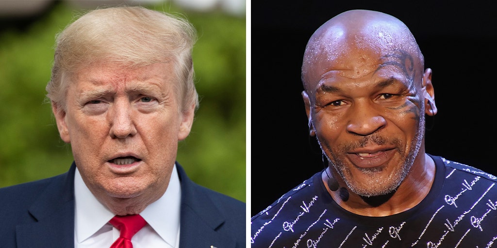 Trump Backs Tyson After 53 Year Old Boxer Posts Practice Video Keep Punching Mike Fox News