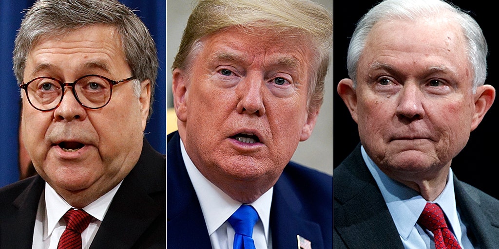 Trump says Russia probe wouldn't have happened if Barr was AG instead of 'disaster' Sessions | Fox News