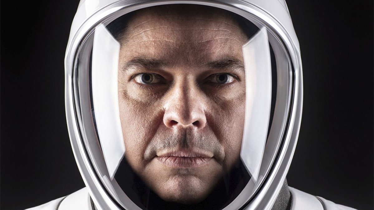 This undated photo made available by SpaceX shows NASA astronaut Bob Behnken in his spacesuit at SpaceX headquarters in Hawthorne, Calif. On Wednesday, May 27, 2020, Behnken and Doug Hurley are scheduled to board a SpaceX Dragon capsule atop a SpaceX Falcon 9 rocket and, equipment and weather permitting, shoot into space. It will be the first astronaut launch from NASA’s Kennedy Space Center since the last shuttle flight in 2011.