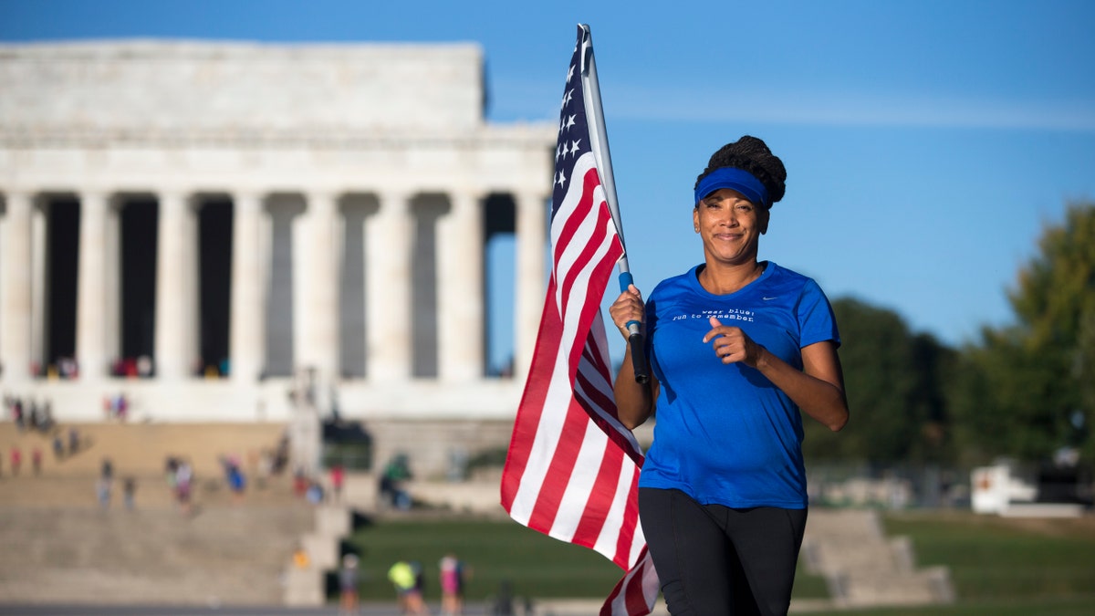Wear Blue: Run to Remember Lincoln Memorial - Shake-Out run