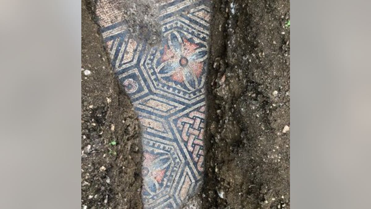 The mosaic was once part of a Roman villa. (Comune di Negrar di Valpolicella)