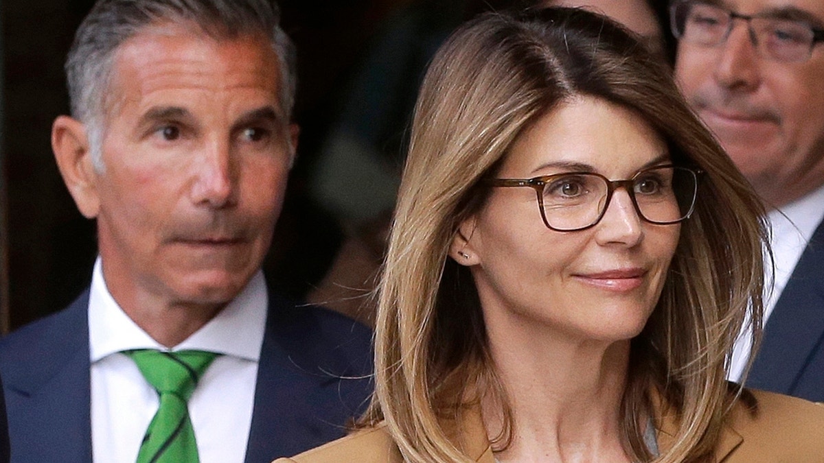 Lori Loughlin in the college admissions scandal.