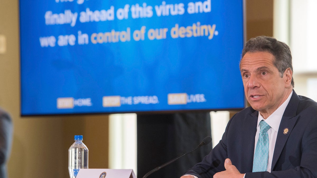 Cuomo (pictured earlier this month) has been under scrutiny from GOP politicians who say the governor should have never allowed recovering coronavirus patients to leave hospitals and go back to their residential nursing homes to spread the contagious virus. <br data-cke-eol="1">