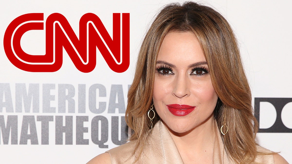 Actress-turned-liberal activist Alyssa Milano accused Republicans of using the coronavirus pandemic to “suppress voter turnout” in a CNN op-ed. (REUTERS/Danny Moloshok)