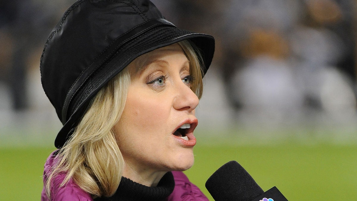 Andrea Kremer covered the Pistons and the Bulls before reporting on the NFL. (Photo by George Gojkovich/Getty Images)