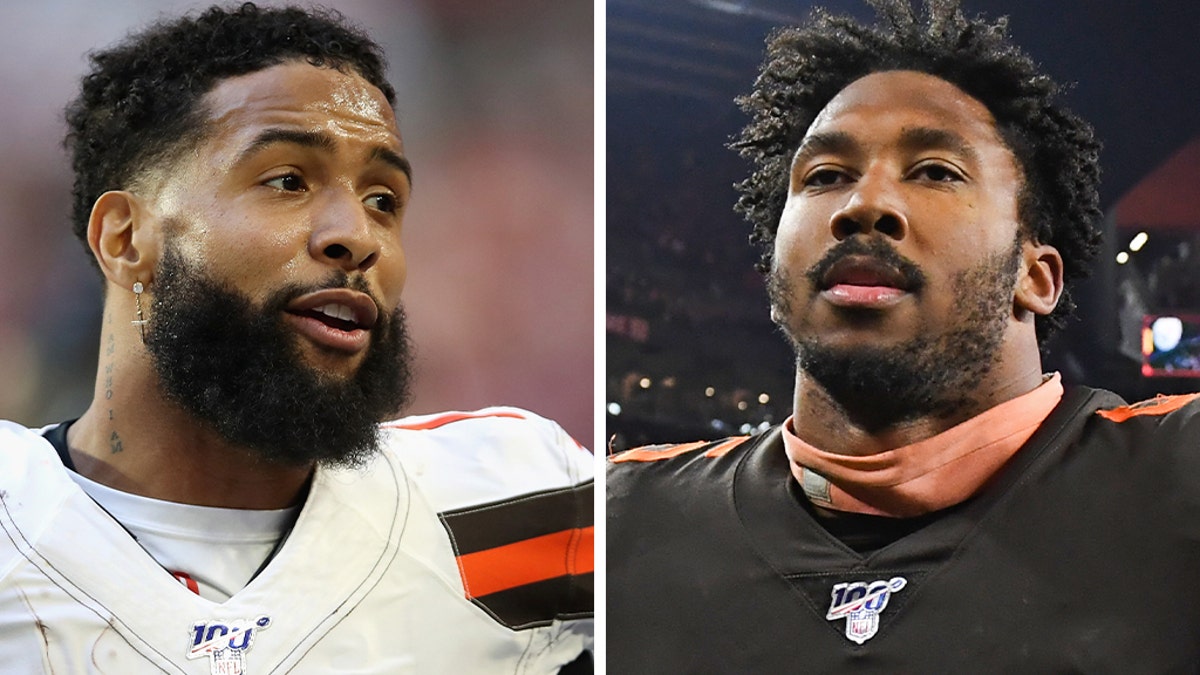 Myles Garrett disappointed Odell Beckham Jr. situation spiraled 'out of  control,' wishes there had been more communication between front office and  players 