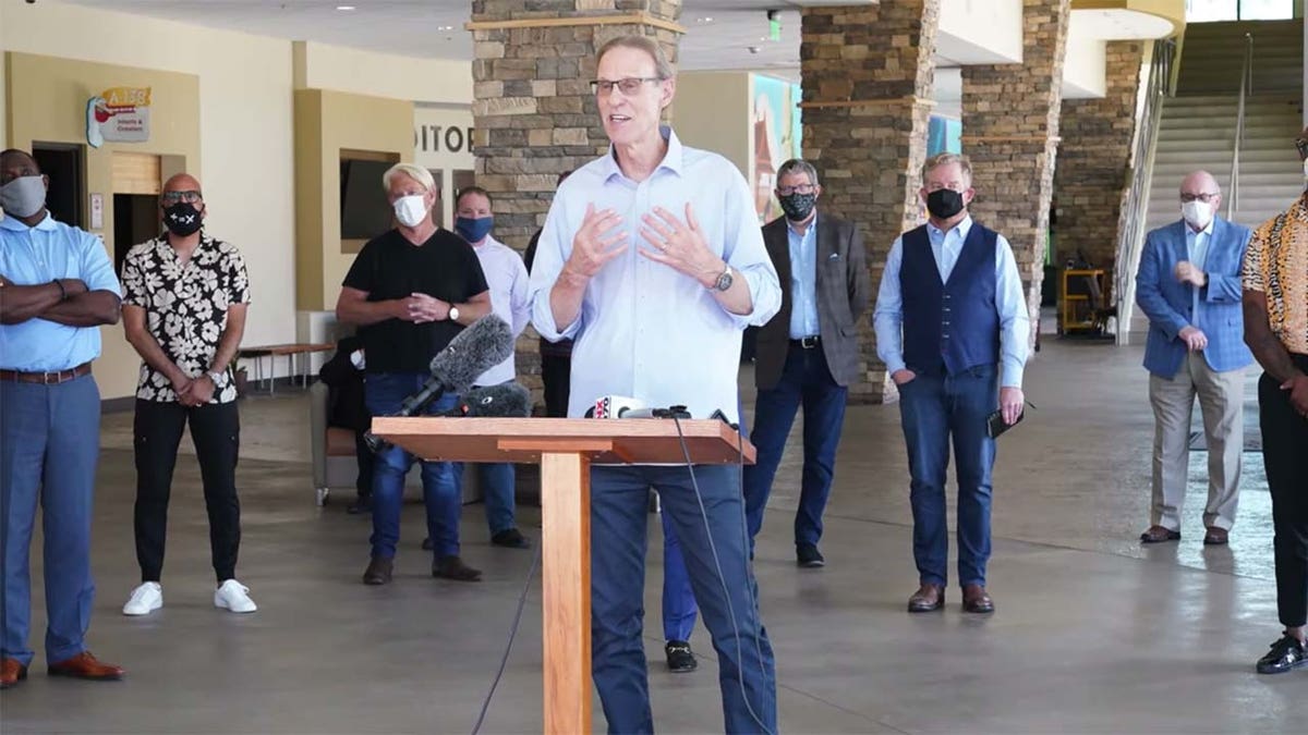 Danny Carroll, senior pastor at Water of Life Community Church in Fontana, California, argues that churches should reopen during phase 2 of the governor's plan to reopen the state.
