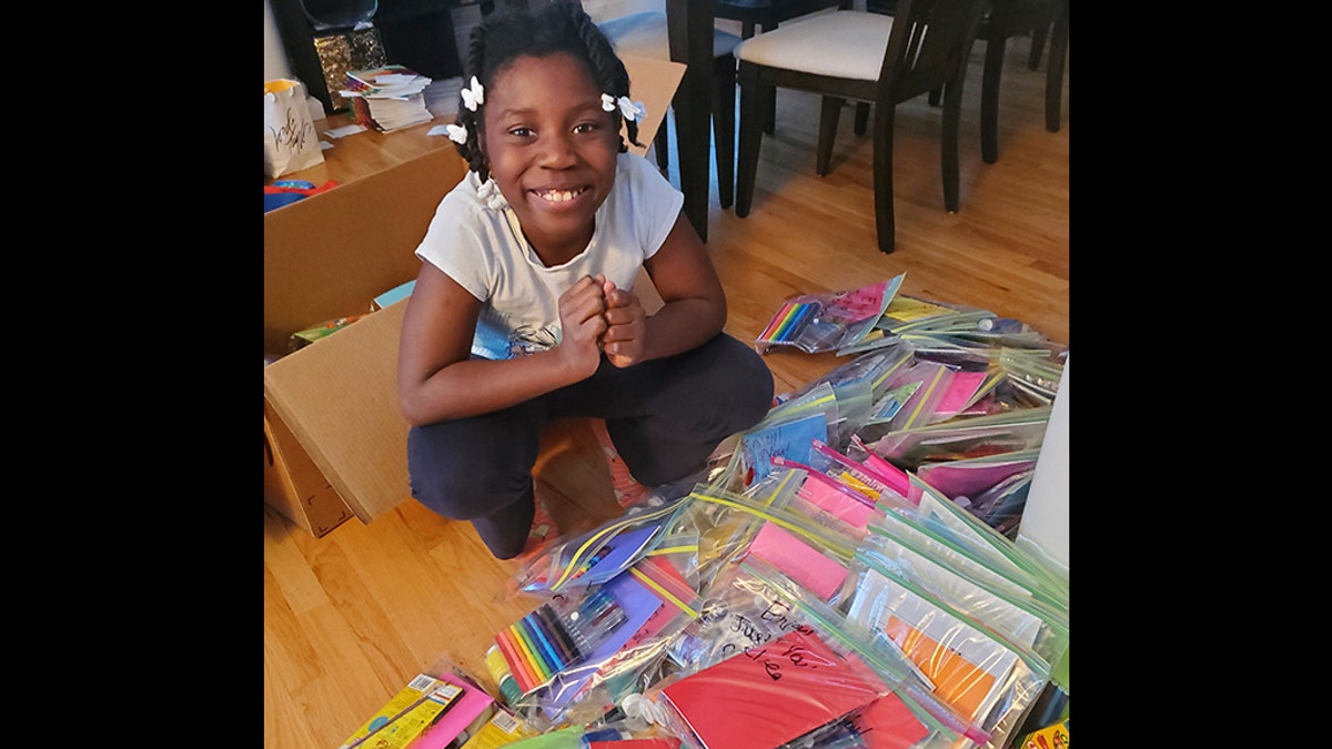 A 10-year-old girl has sent more than 1,500 art kits to kids in foster care  and homeless shelters during the coronavirus pandemic