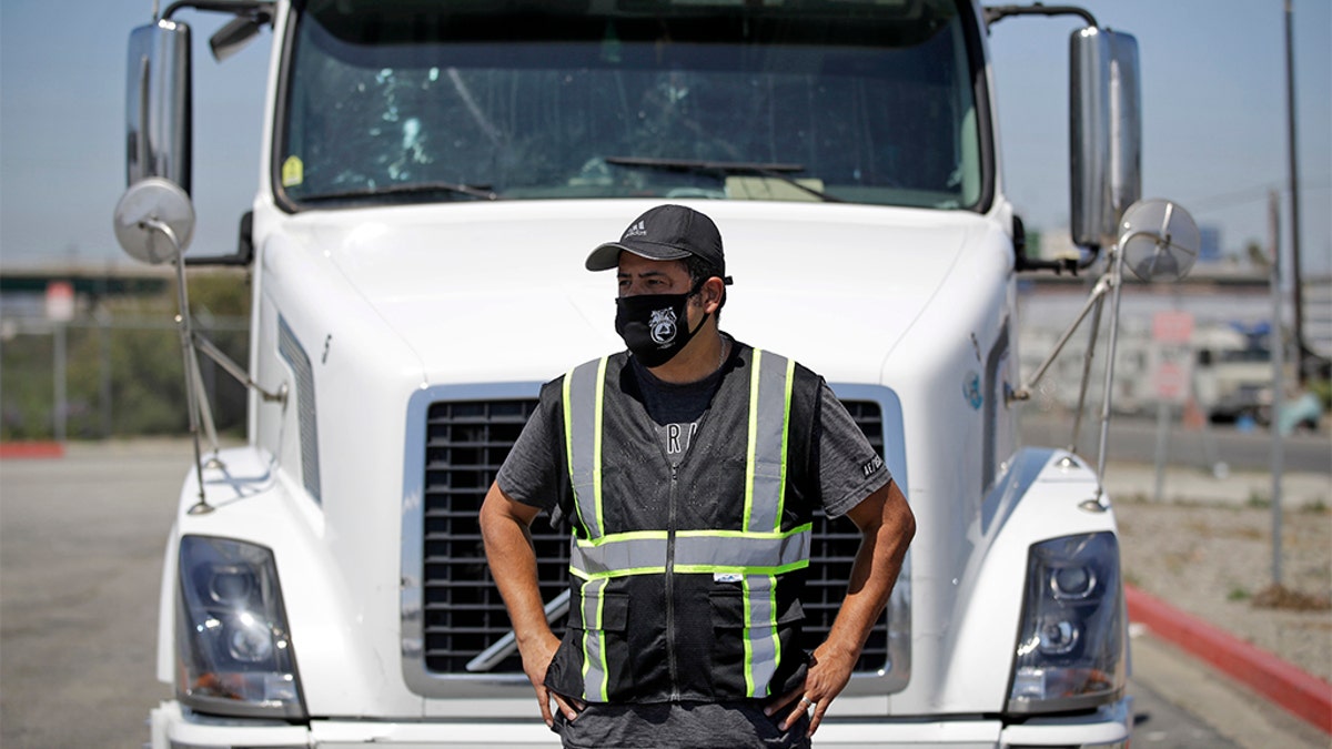 The truck driver said he's had to rely on the state health insurance program. (AP Photo/Marcio Jose Sanchez)