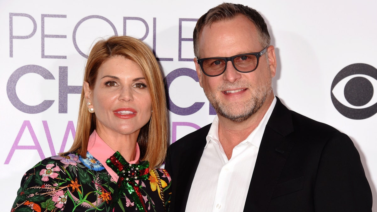Lori Loughlin and Dave Coulier attend the People's Choice Awards 2017 at Microsoft Theater on January 18, 2017 in Los Angeles, Calif. 