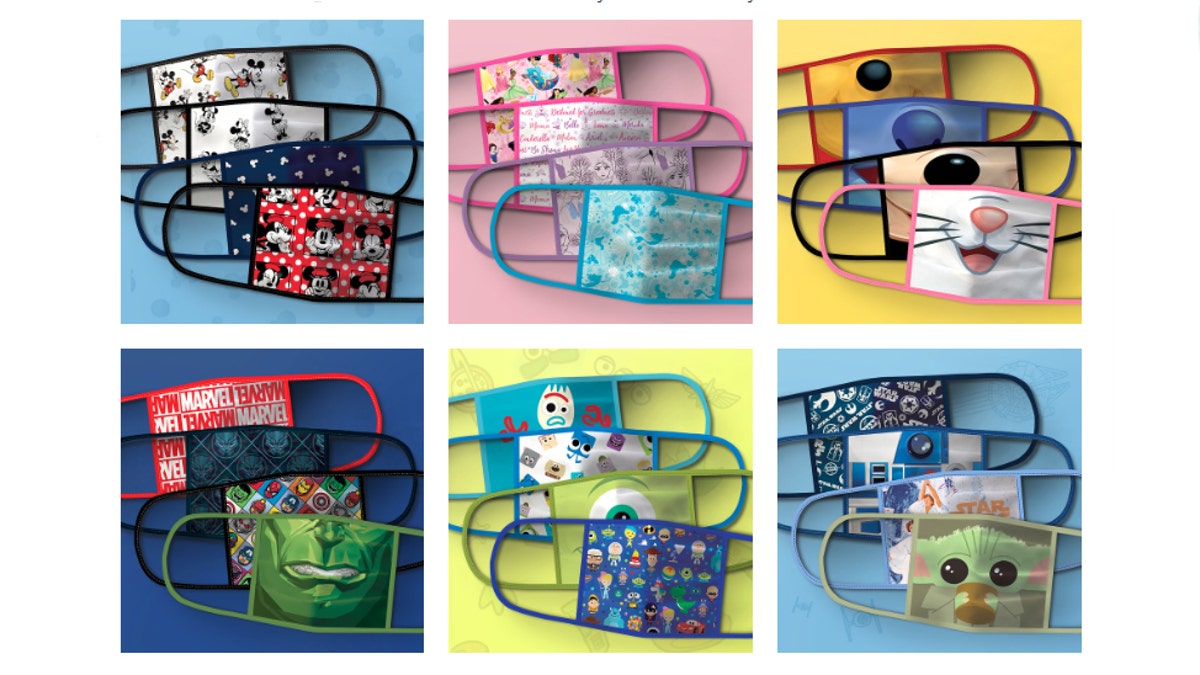 “Our hope is that Disney’s cloth face masks featuring some of our most beloved characters will provide comfort to the families, fans and communities that are so important to us," said Edward Park, the senior vice president of Disney store and ShopDisney.