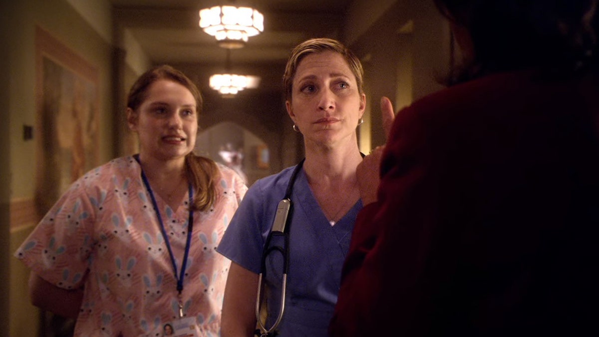 Edie Falco is seen as 'Nurse Jackie.'