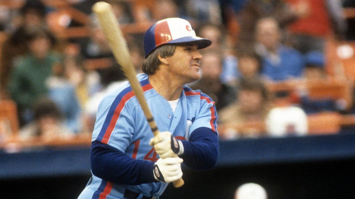 Pete Rose was accused of using a corked back. (Photo by B Bennett/Bruce Bennett Studios via Getty Images Studios/Getty Images)