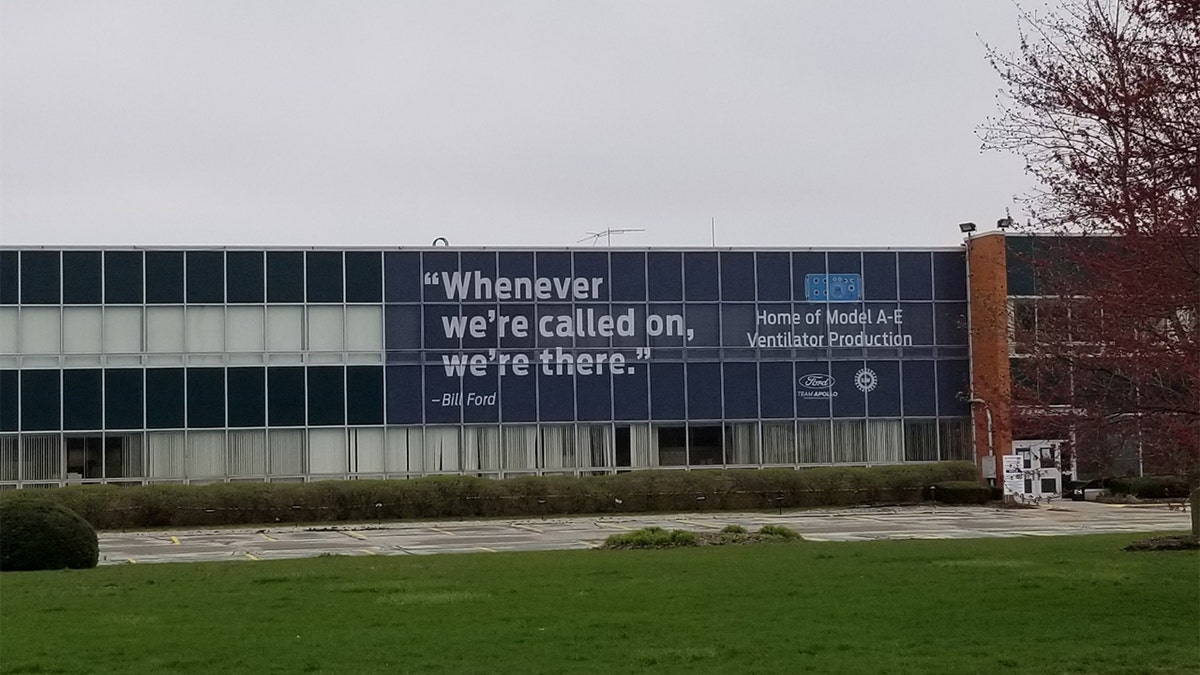 President Trump will visit Ford Motor Company’s Rawsonville plant in Michigan on May 21, 2020, which is making ventilators for the coronavirus pandemic. Photo courtesy of Terry Bowman.